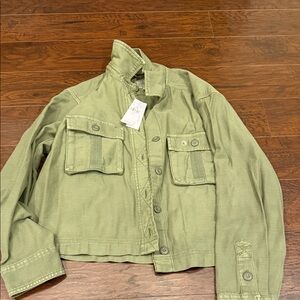 American Eagle Outfitters Sage Utility Jacket